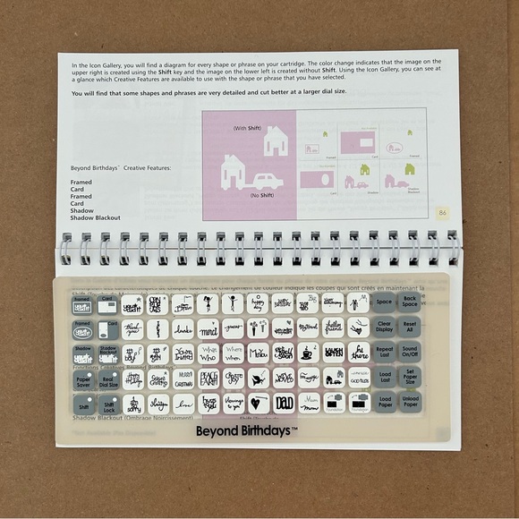 Cricut BEYOND BIRTHDAYS cardmaking shape - Picture 6 of 15